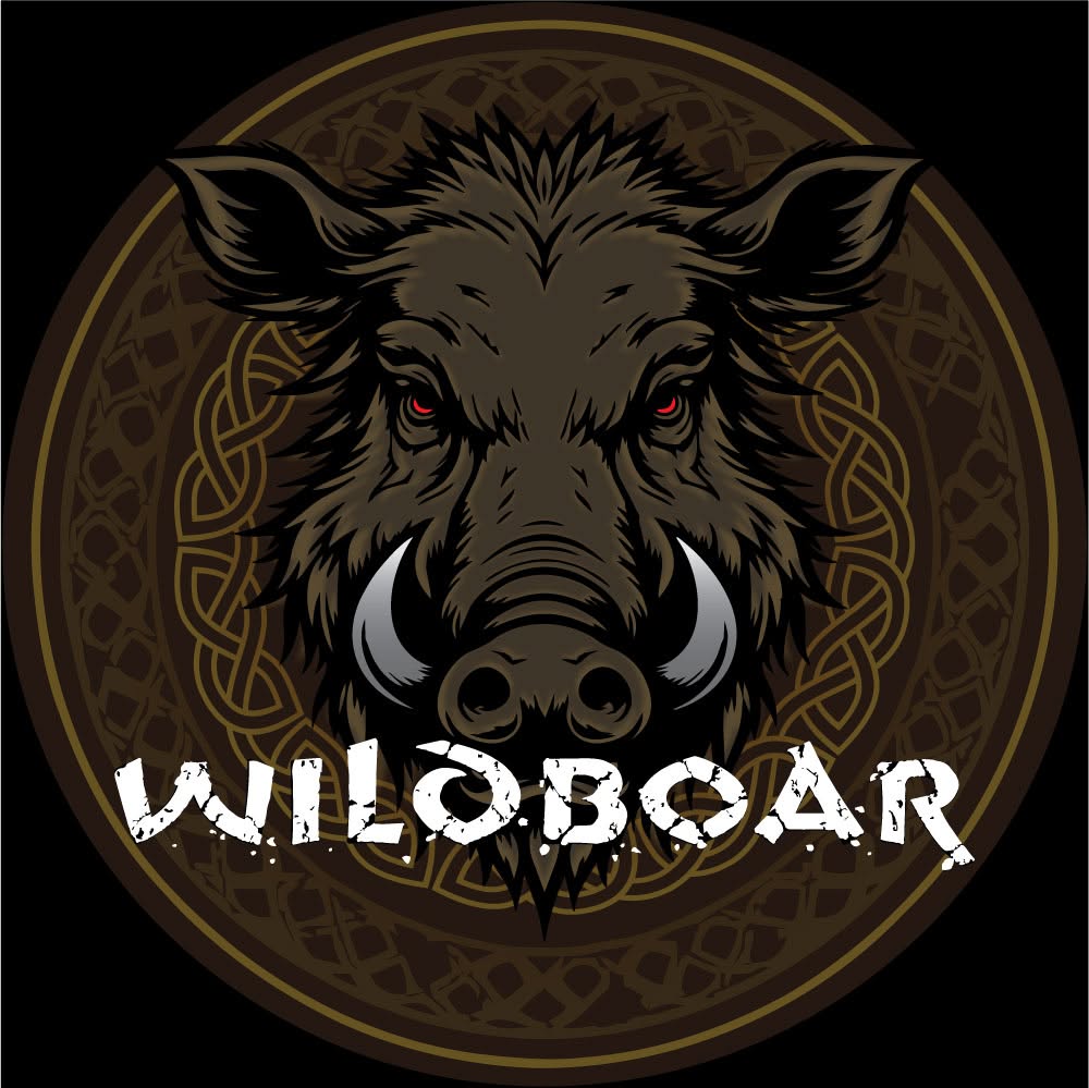 Wildboar Celtic-wreath band logo